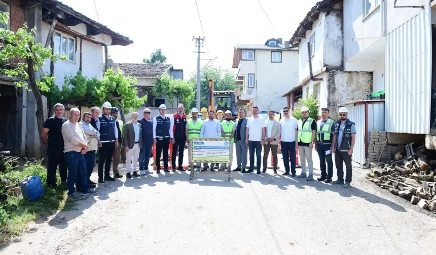 Bursa’nın o mahallelerine müjde! Yıllardır beklenen hizmet kapıya geldi