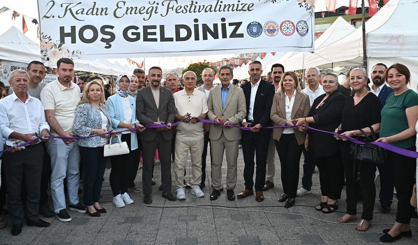2. Gemlik kadın emeği festivali başladı