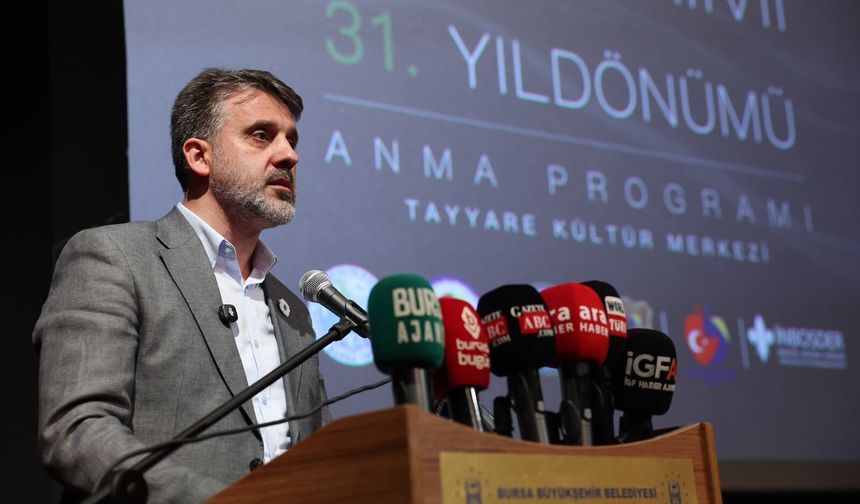 Srebrenitsa Katliamı Tayyare Kültür Merkezi'nde anıldı