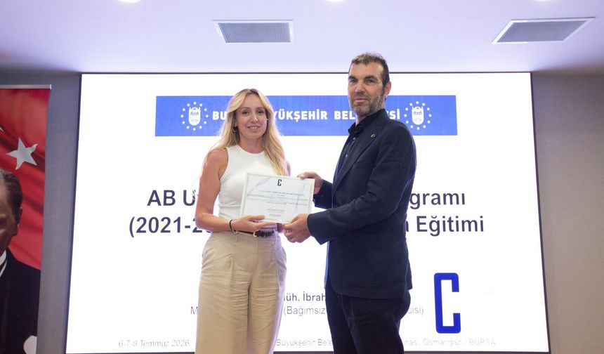 Bursa Büyükşehir'den personeline Ufuk Avrupa Eğitimi