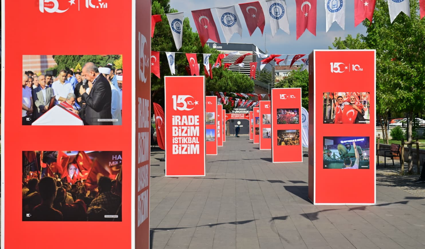 Bursa’da 15 Temmuz’un 10. yılında vefa sergisi! Ziyaretçiler o karelerde duygulandı