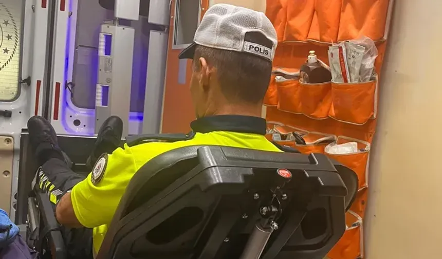 Bursa’da kaçış girişimi faciayla bitti! Motosikletli şüpheli polis memurunu yaraladı