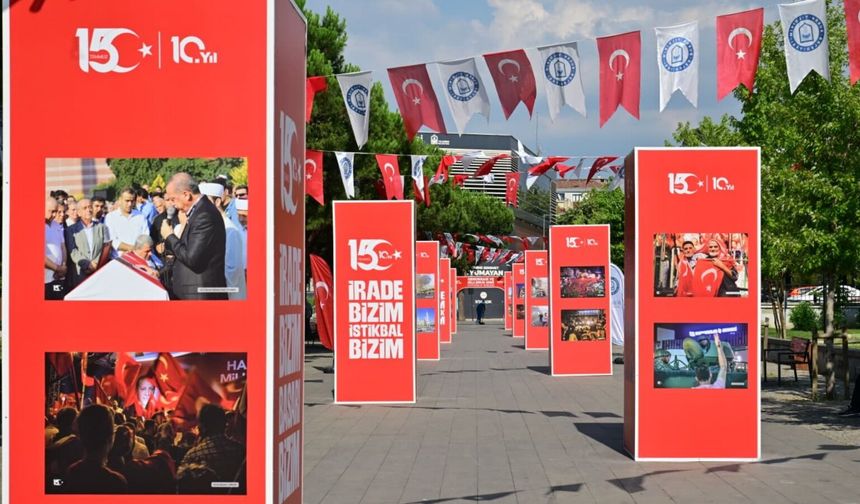 Bursa’da 15 Temmuz’un 10. yılında vefa sergisi! Ziyaretçiler o karelerde duygulandı
