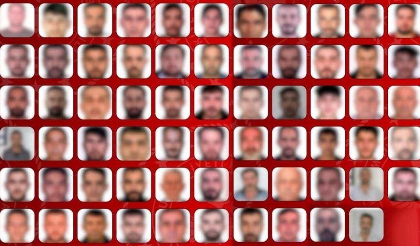 Yurt dışına kaçan 65 firari Türkiye'ye getirildi!