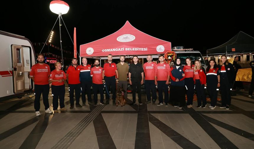 Bursa’da 17 Ağustos Marmara Depremi’nin yıl dönümünde dikkat çeken mesaj