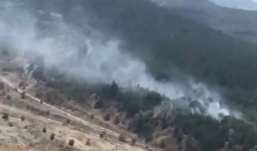 Bursa Orhaneli’de orman yangını alarmı! Ekipler seferber oldu