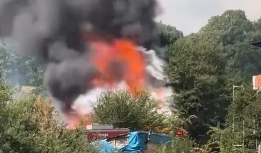 Bursa’da korkutan yangın! Otluk alanda başlayan alevler eve sıçradı
