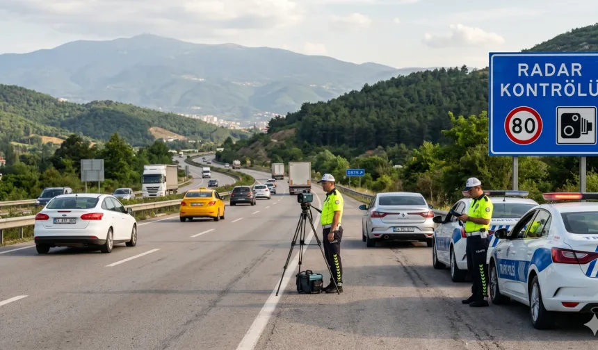 Bursa'da sürücüler dikkat! Radar noktaları belli oldu