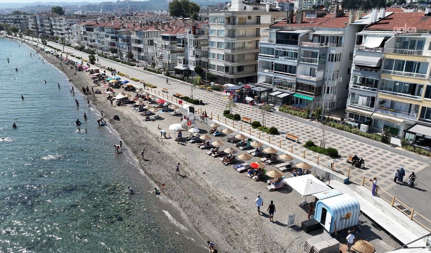 Bursalıların yaz rotası değişiyor! Güzelyalı’da yeni halk plajı hizmete girdi