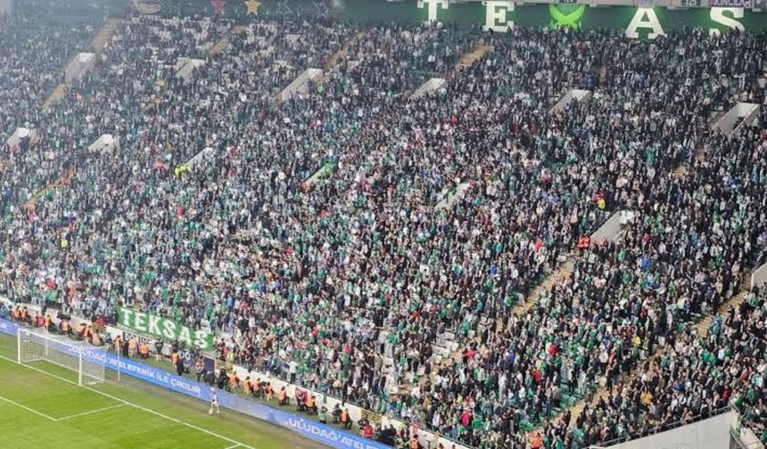 Bursaspor taraftarlarına deplasman yasağı geldi!