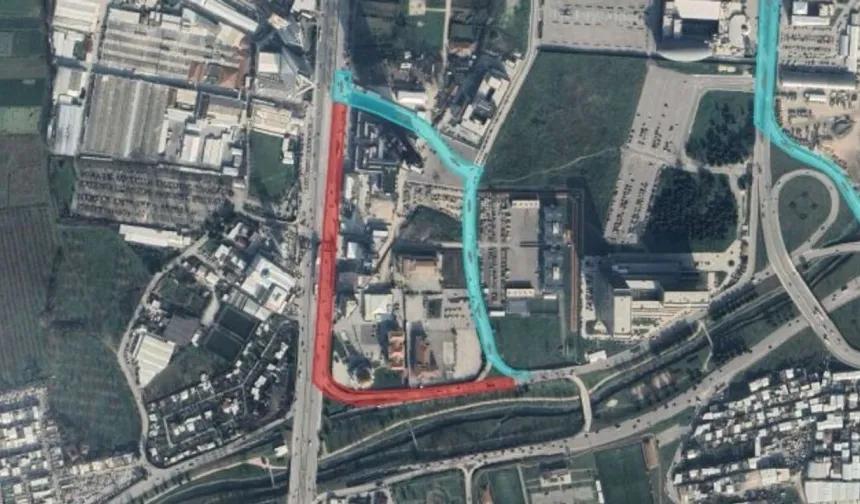 Bursa'da sürücüler dikkat! O şerit trafiğe kapatılıyor
