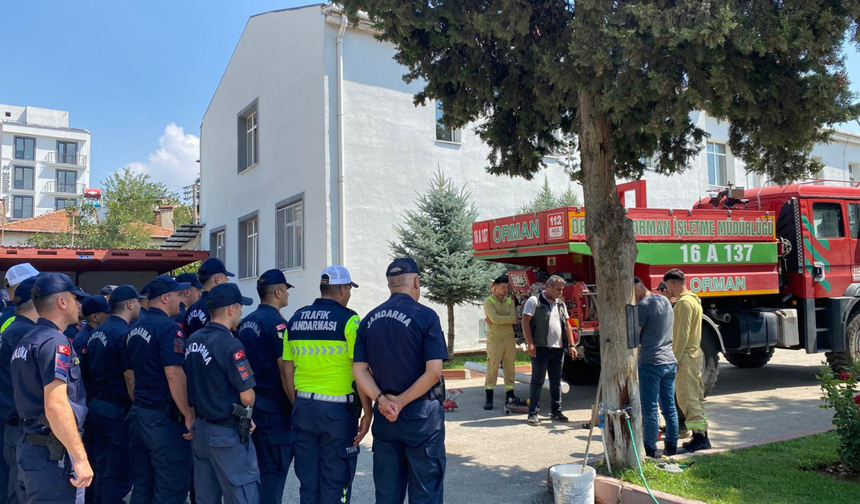 Bursa'da orman yangınlarına karşı geniş çaplı seferberlik başlatıldı