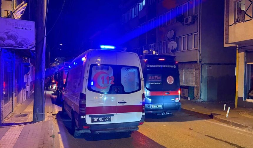Bursa'da yangın faciası 1 kişi yaşamnı yitirdi