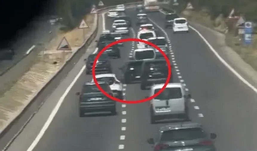 Bursa’da makas atan sürücüye ağır ceza!