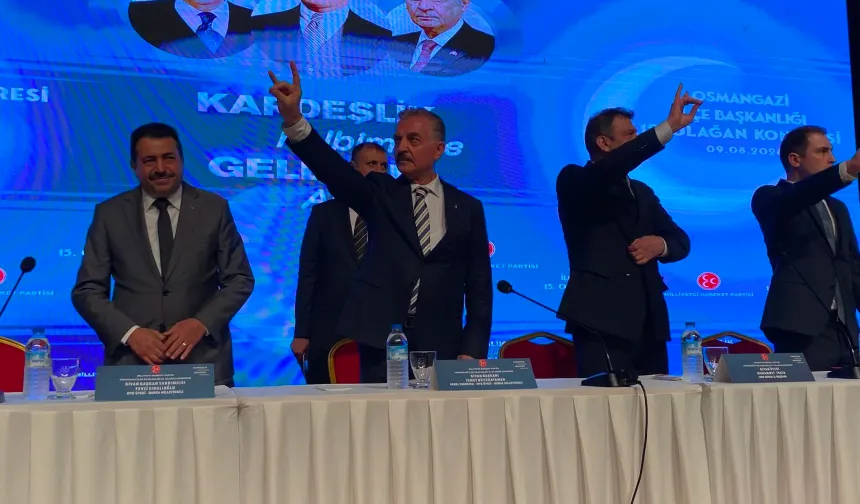 MHP Osmangazi 15. Olağan Kongresi Gerçekleştirildi