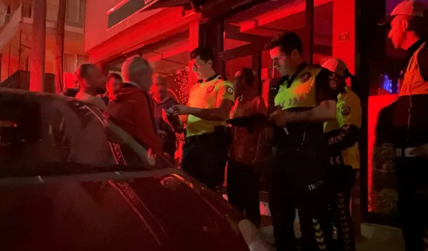 Bursa’da alkollü sürücüye 110 bin TL’lik ceza!