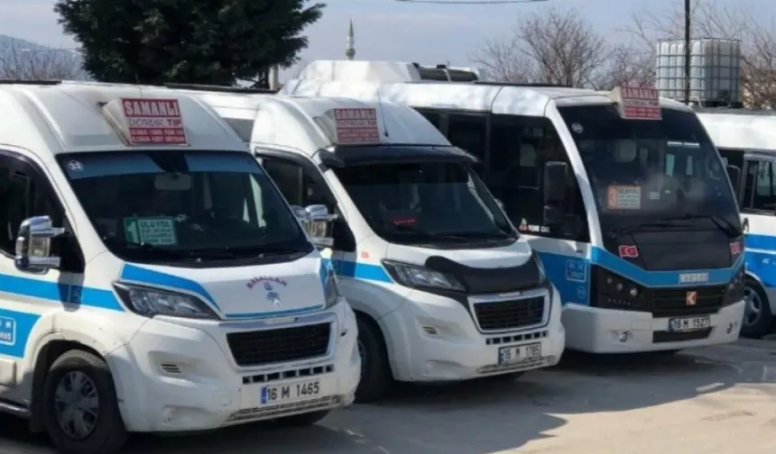 Bursa’da minibüs ücretleri değişiyor! Uludağ hattında yeni tarife