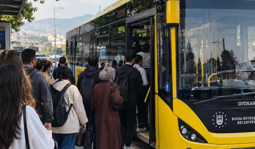 Bursa’da ulaşımda yeni uygulama! 3 gün boyunca ücretsiz olacak