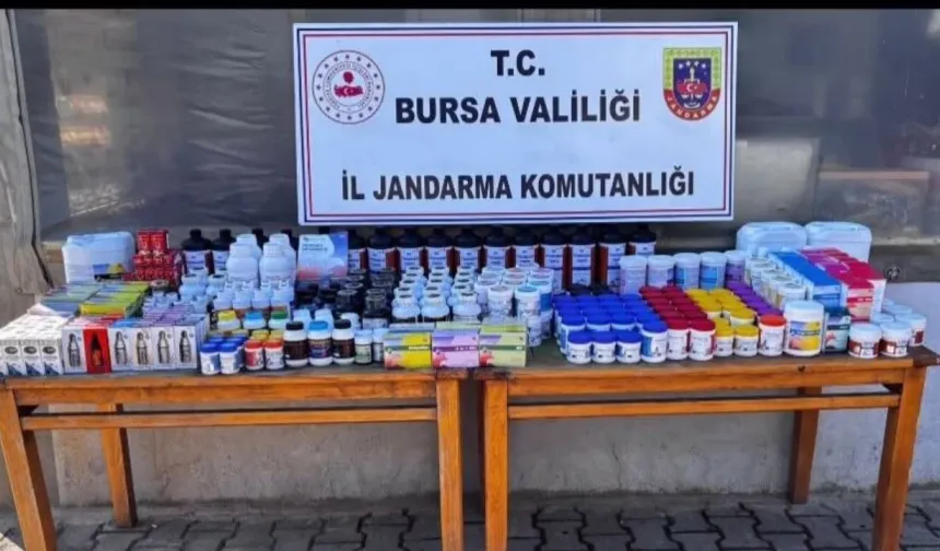 Bursa’da kaçakçılık operasyonu! 422 adet ilaç ele geçirildi