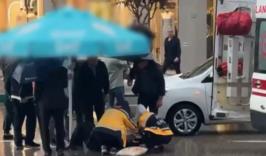 Bursa’da kazanın ardından yürek ısıtan görüntü! Yaralıyı böyle korudular