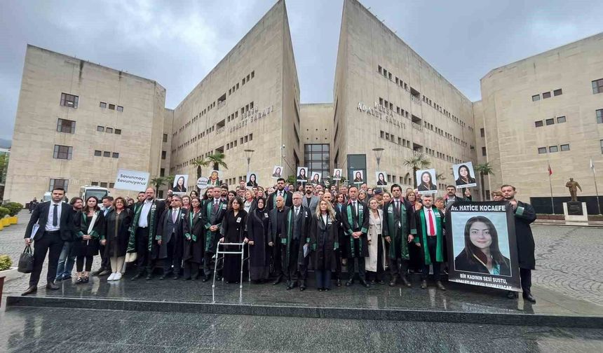 Bursa’da öldürülen avukatın davasında ilk duruşma!