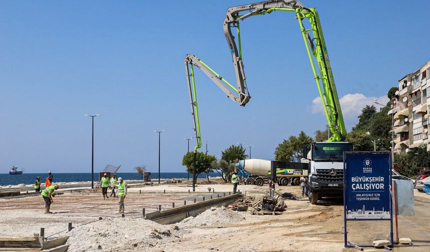 Bursa’da sahil bandı değişiyor! Gemlik’te 47 bin metrekarelik dönüşüm