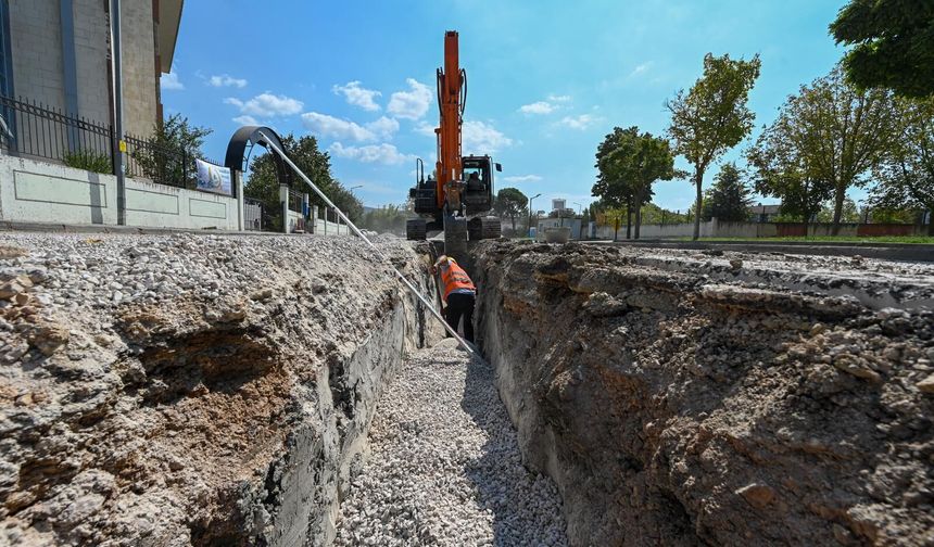 Bursa Kayapa TOKİ’de altyapı değişiyor! 600 metrelik yeni hat geliyor