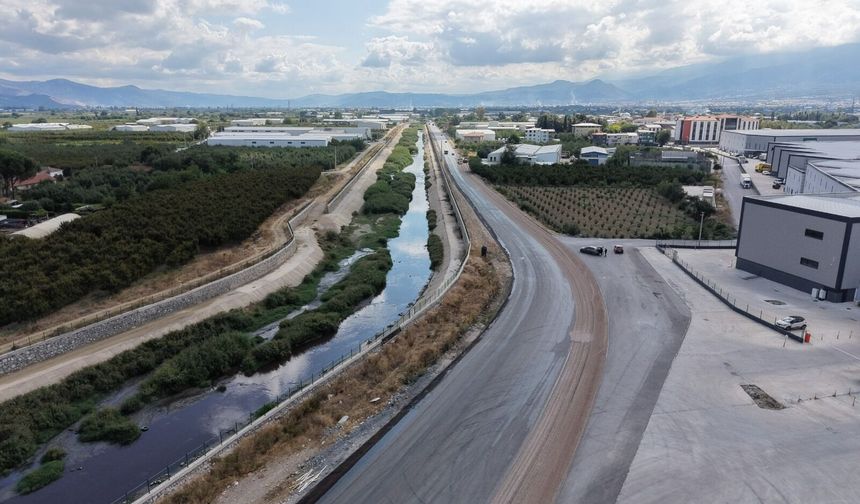 Bursa’da 2,8 kilometrelik Samanlı bağlantı yolu yenilendi!