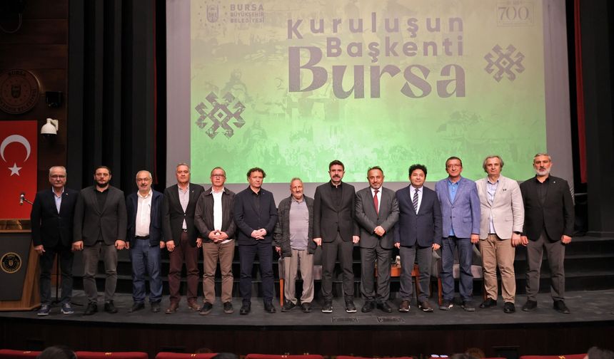 Bursa'nın 700 yıllık tarihine ışık tutan söyleşi