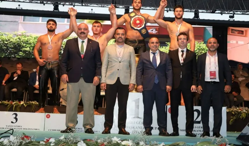 Bursalı güreşçi Cumhurbaşkanlığı Kupası’nda üçüncü oldu