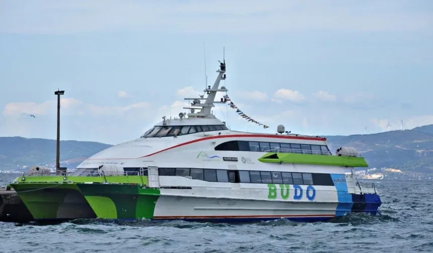 Bursa’da deniz ulaşımında sefer iptalleri: BUDO’dan yeni duyuru