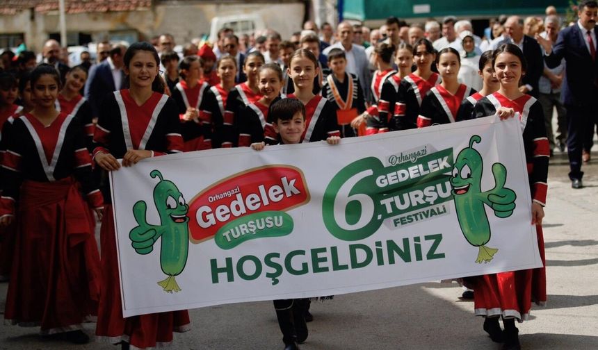 Bursa’da Gedelek Turşu Festivali başlıyor! Üç gün boyunca sürecek