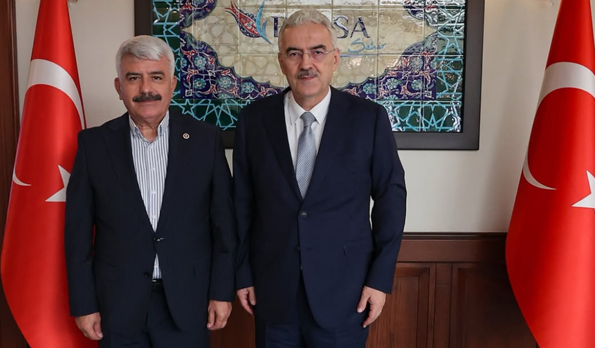 AK Parti Milletvekili Hülagü’den Bursa Valisi Ayyıldız’a ziyaret