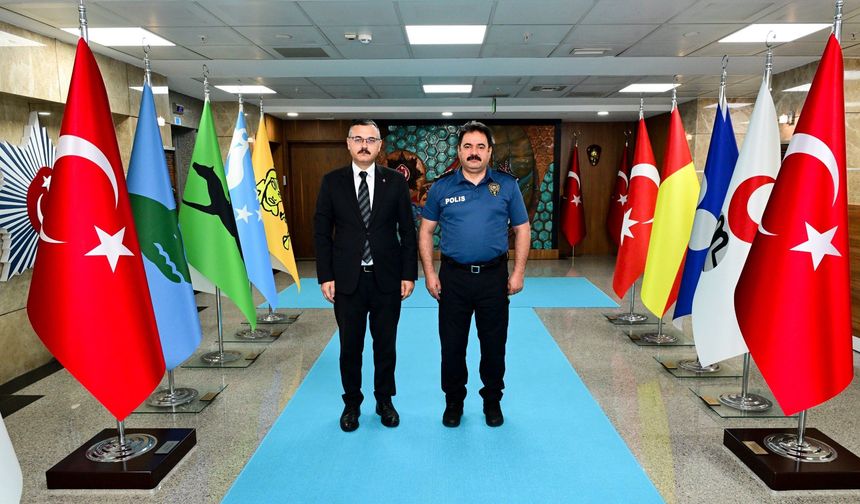 Bursa Emniyet Müdürü Kadir Gökce’ye önemli ziyaret