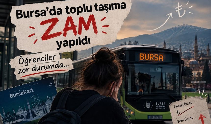 Bursa’da öğrenci ulaşım ücretleri gündemde! Şahin Biba’ya çağrı