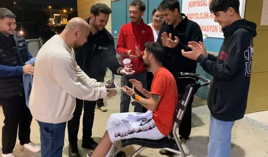 Bursa'da doğum gününde kaza yaptı! Hastane çıkışında gördüğü sürpriz şaşırttı