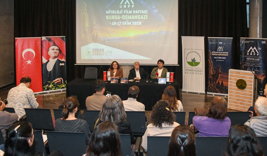 Bursa’da Anadolu efsaneleri konuşuldu! Mitoloji Film Haftası başladı