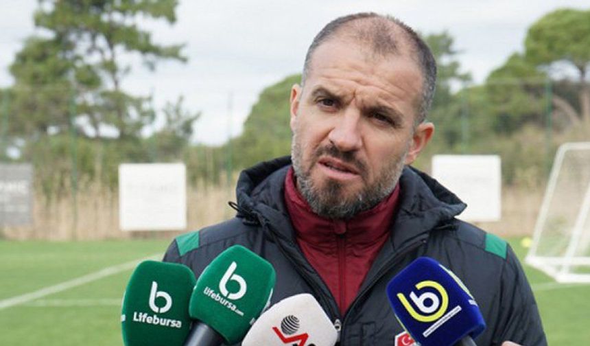 Bursaspor lider olarak sahaya çıkıyor: Mustafa Er’in hedefi net