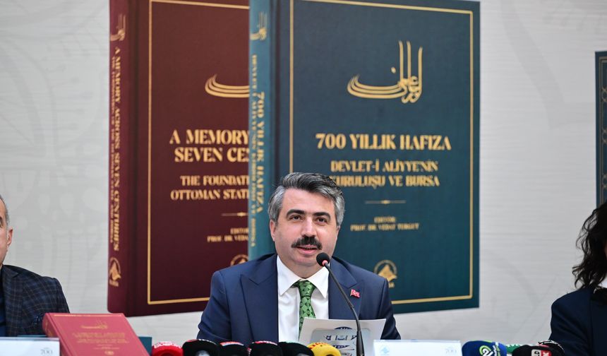 Bursa’nın 700 yıllık hafızası kitaplaştırıldı!